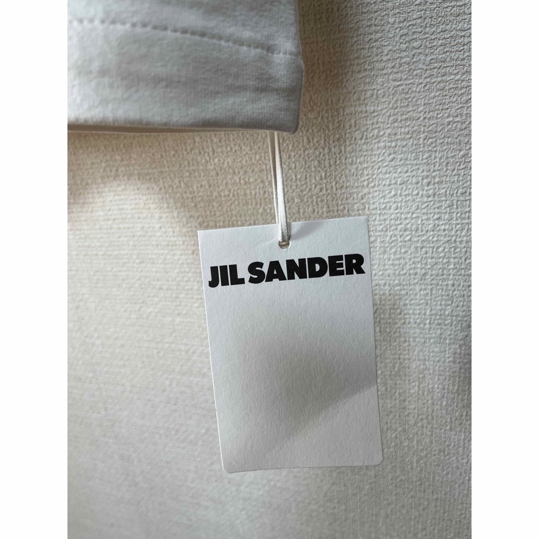 Jil Sander(ジルサンダー)の匿名配送★JIL SANDER コットン ロゴ Tシャツ レディースのトップス(Tシャツ(半袖/袖なし))の商品写真