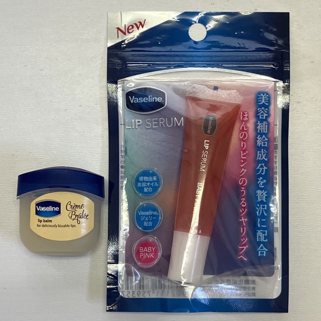 Vaseline(ヴァセリン)の莉ぃ様専用ページ ヴァセリン リップ 2個セット コスメ/美容のスキンケア/基礎化粧品(リップケア/リップクリーム)の商品写真