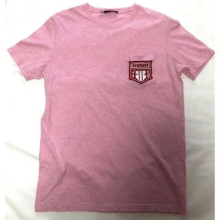 DSQUARED2 - 【新品未使用】DSQUARED2 コットン ロゴ Tシャツ シルバー