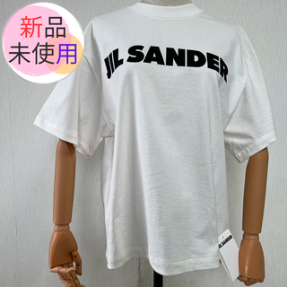 ジルサンダー(JIL SANDER)の匿名配送★JIL SANDER コットン ロゴ Tシャツ(Tシャツ(半袖/袖なし))