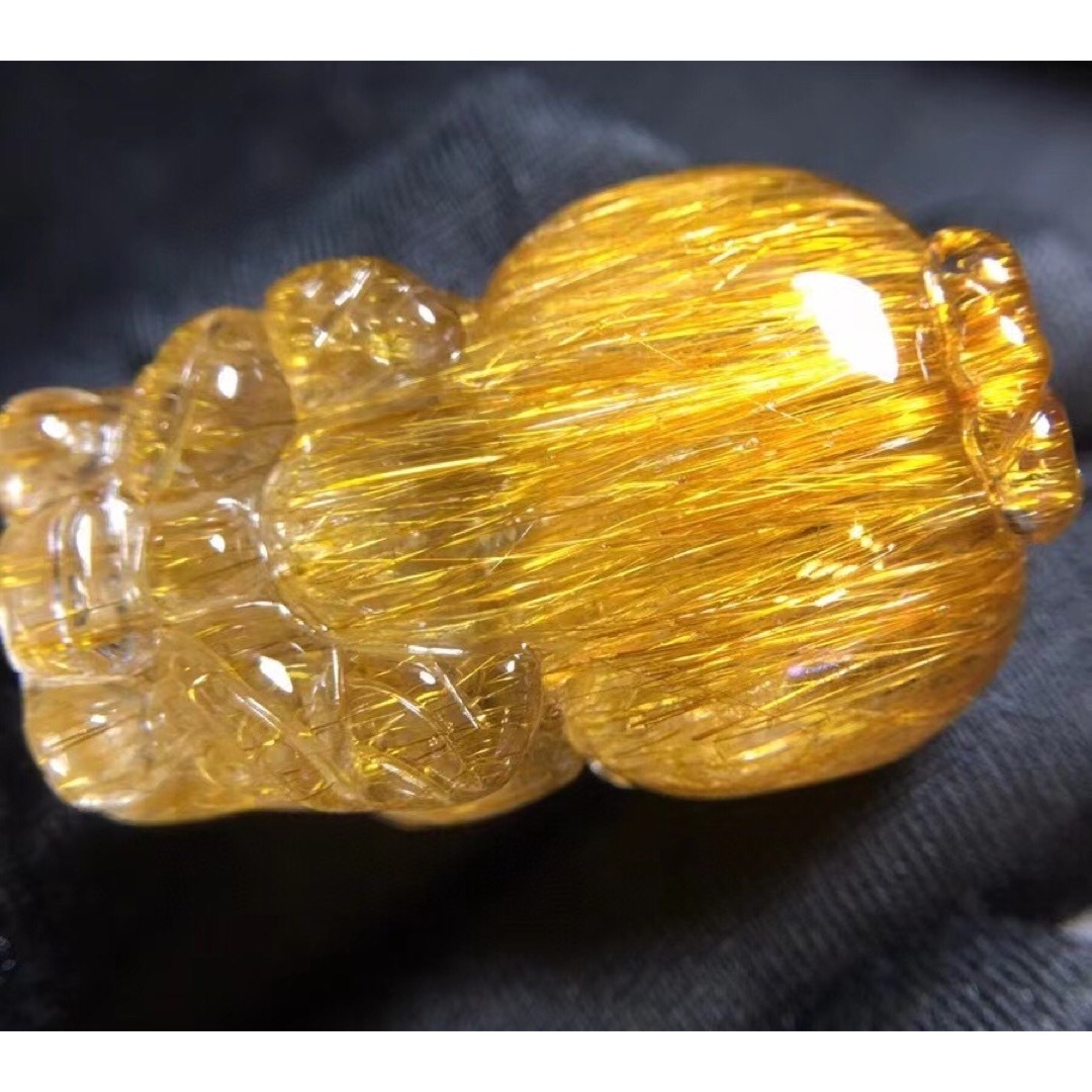 ⭐︎【天然】タイチンクオーツ ルース 貔貅 30.5g-