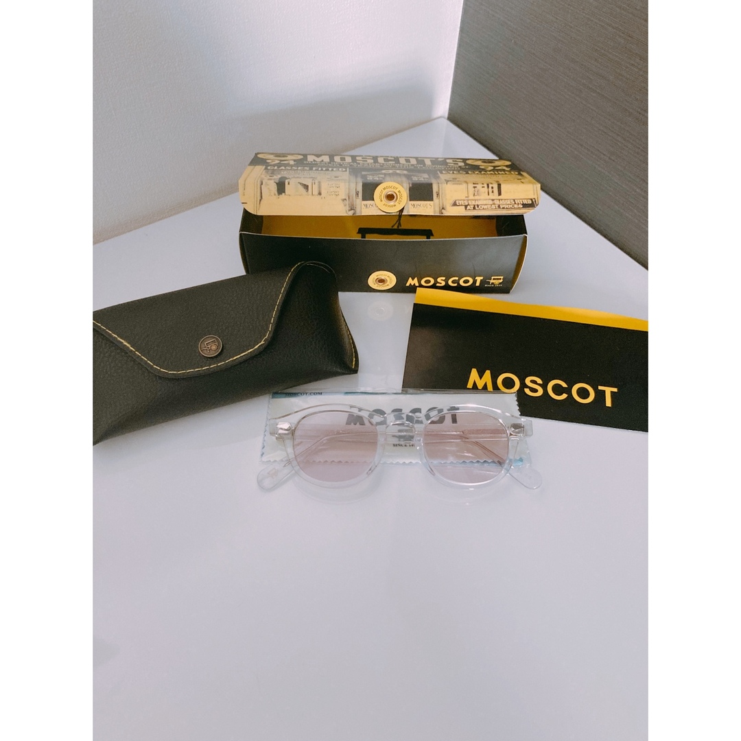 ★レンズ交換済み MOSCOT モスコット レムトッシュ 44