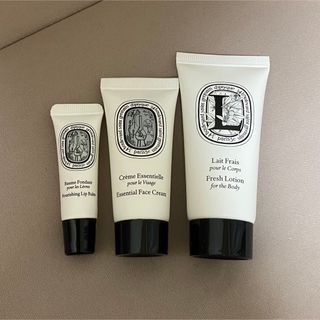 ディプティック(diptyque)の【新品】diptyque ディプティック Qatarカタール クリーム(サンプル/トライアルキット)