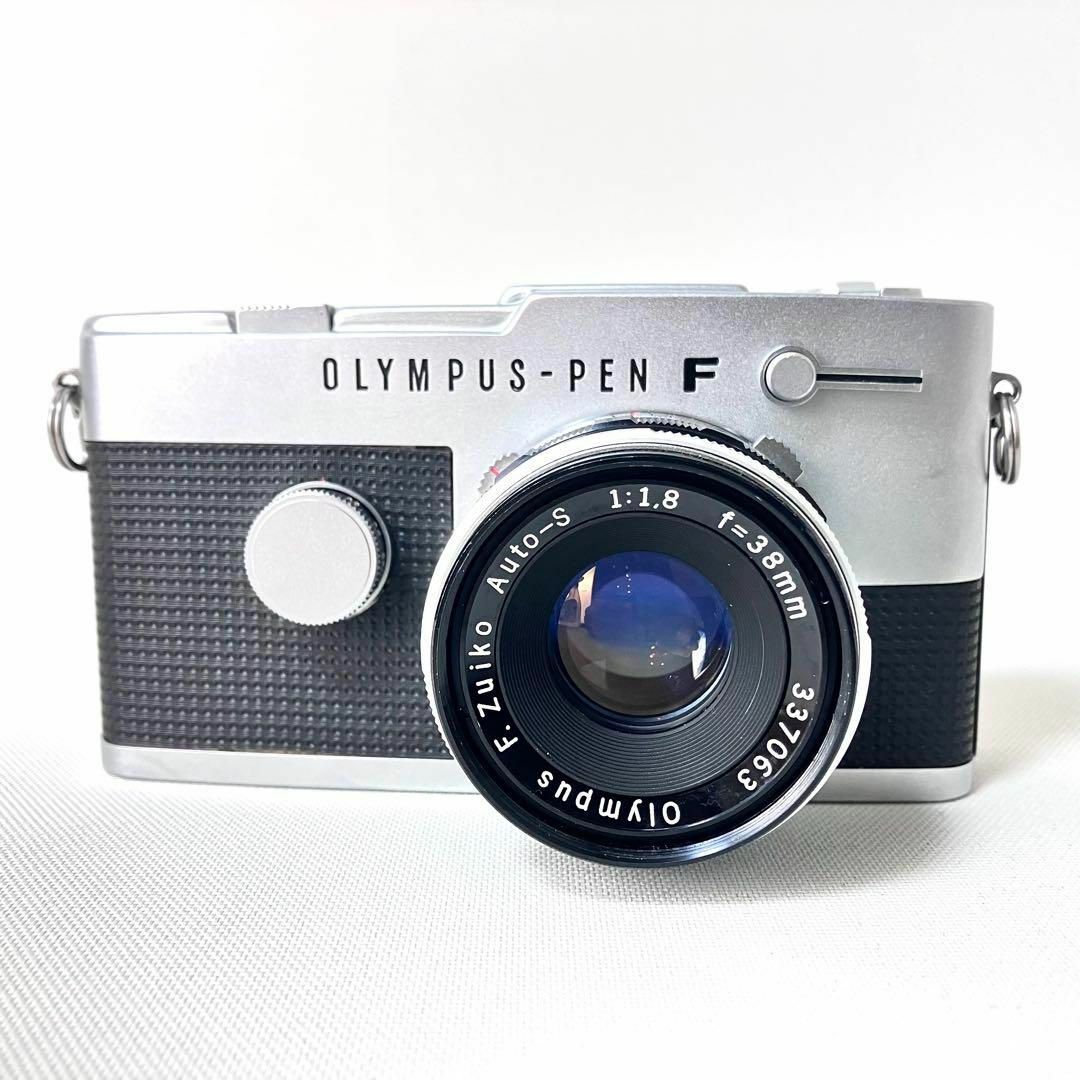 OLYMPUS - ☆完動品☆ OLYMPUS PEN-F + F.Zuiko 38mm F1.8の通販 by