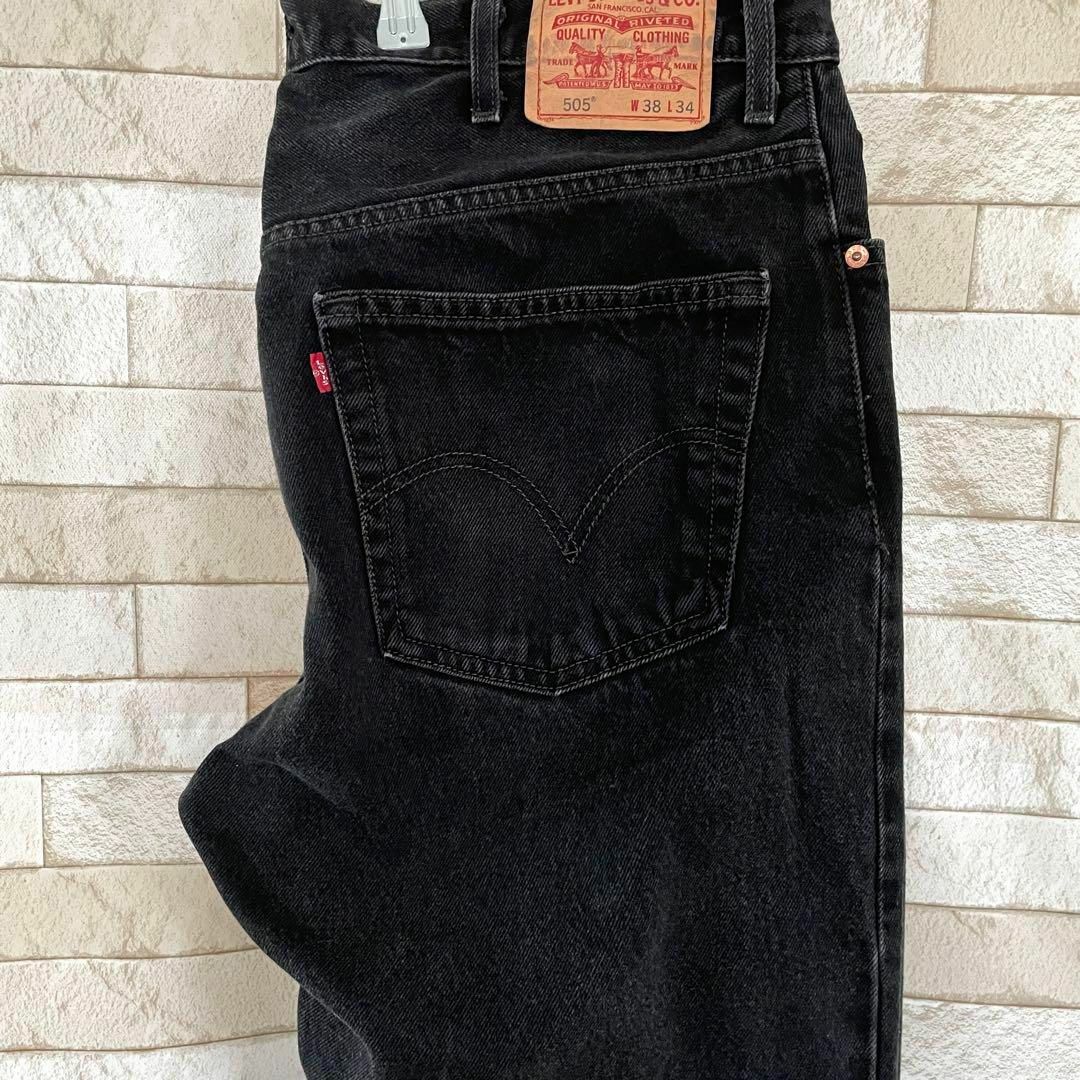 Levi's リーバイス デニム 505 ハイチ製 ブラック 38×34