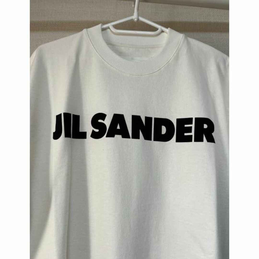 Jil Sander(ジルサンダー)の匿名配送★JIL SANDER コットン ロゴ Tシャツ レディースのトップス(Tシャツ(半袖/袖なし))の商品写真