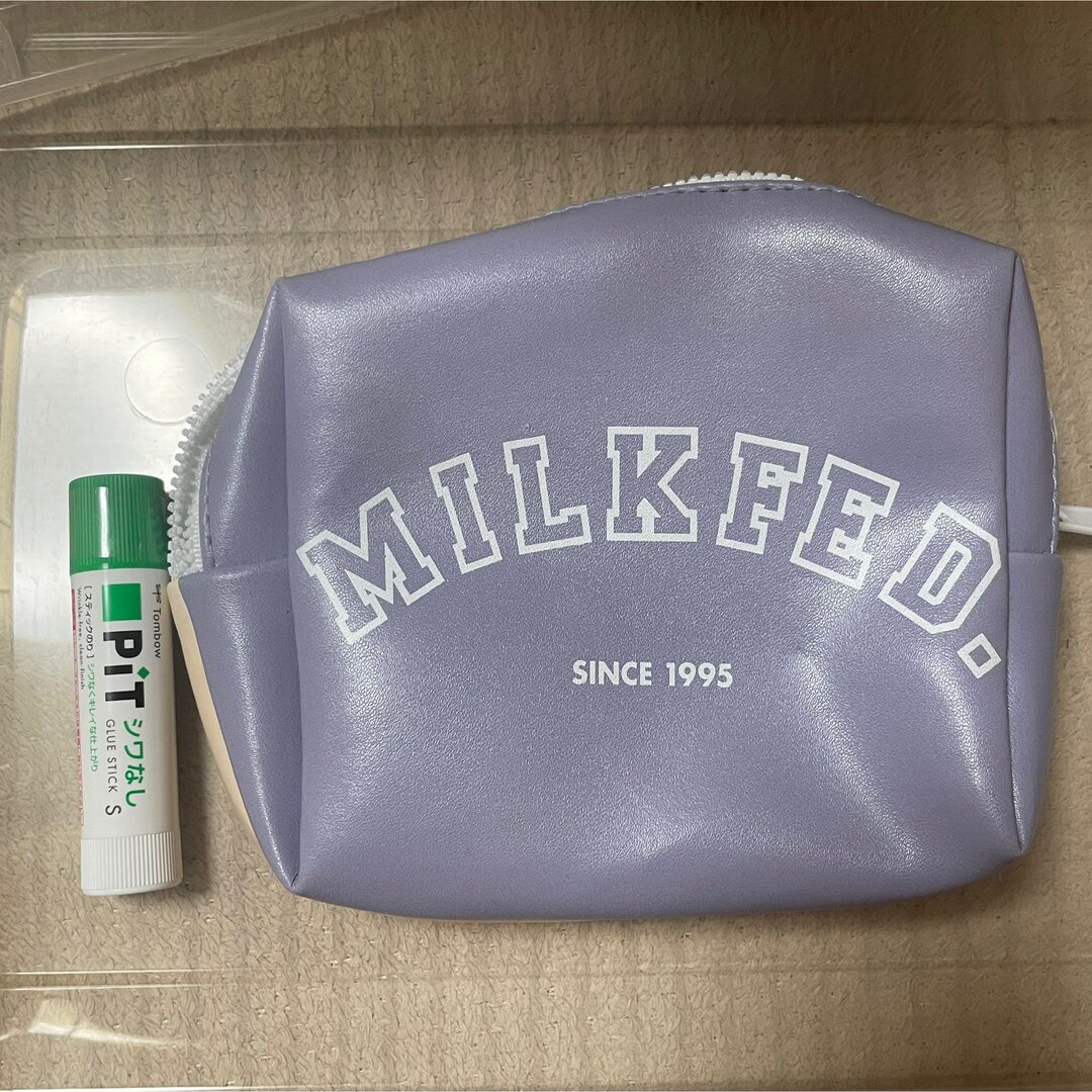 MILKFED.(ミルクフェド)のmini ミルクフェド　ポーチ レディースのファッション小物(ポーチ)の商品写真