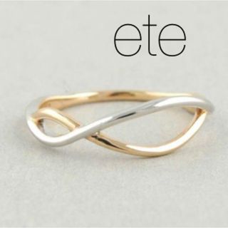 ete  クロスリング　18k