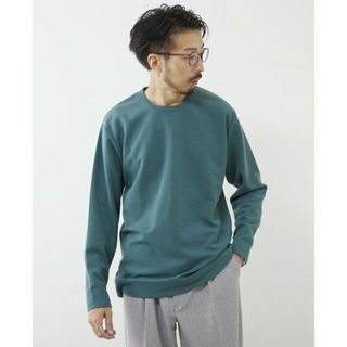 メンズメルローズ(MEN'S MELROSE)の【セージ】ラッセルダブルフェイスロングスリーブTシャツ(その他)