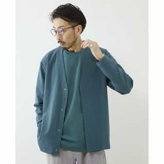 メンズメルローズ(MEN'S MELROSE)の【ブルー】トリコットピケカーディガン(その他)