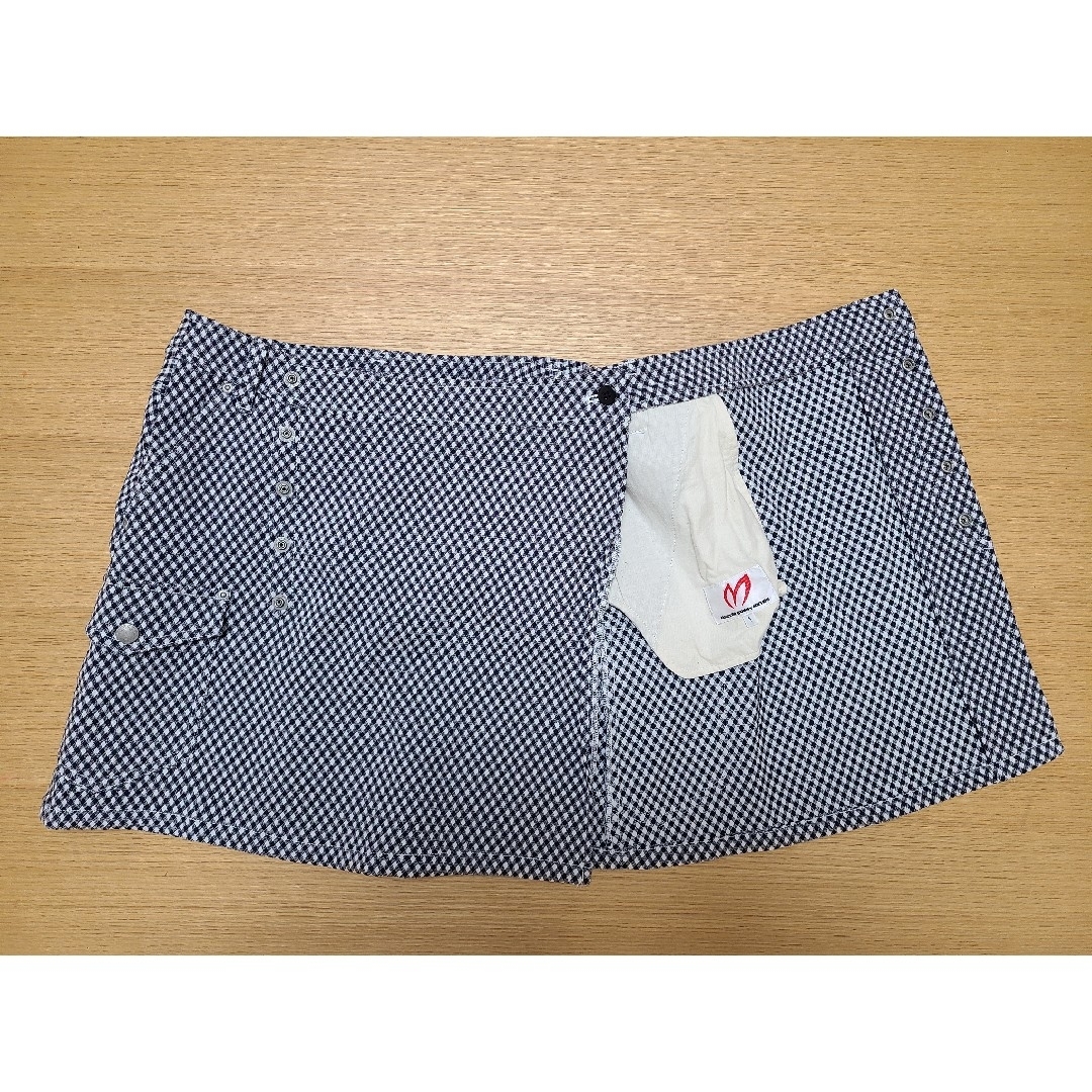 マスターバニーエディション ギンガムチェック巻きスカート サイズ1 美品