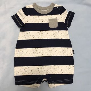 babyGAP - baby GAP ブラナンベア ボディオール 70 グレーストライプの