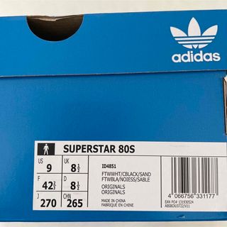 adidas - アディダス スーパースター 80S タニー 27cm ホワイトの通販
