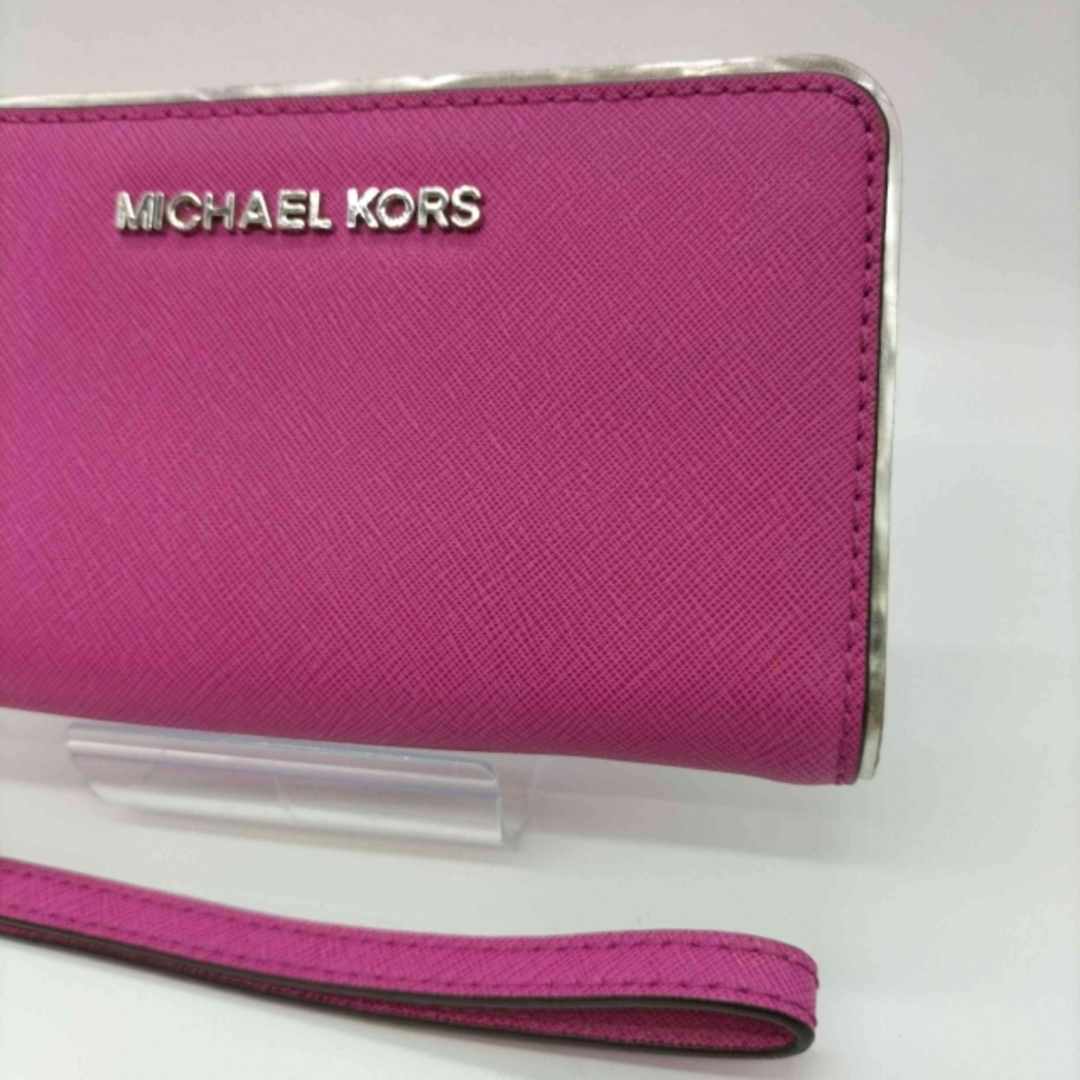 Michael Kors(マイケルコース)のMichael Kors(マイケルコース) ストラップ レザー財布 レディース レディースのファッション小物(財布)の商品写真