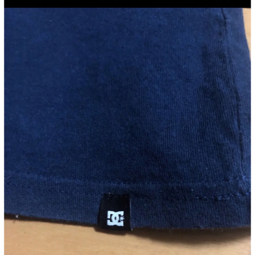 DC(ディーシー)のDCシューUSAネイビーコットンT メンズのトップス(Tシャツ/カットソー(半袖/袖なし))の商品写真