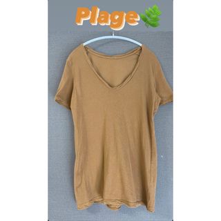 プラージュ(Plage)のPlage T shirt ブラウン(Tシャツ(半袖/袖なし))