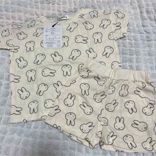 ミッフィー(miffy)のミッフィー 子供服 夏服 半袖 Tシャツ パンツ 半パン 新品 未使用 90cm(Tシャツ/カットソー)