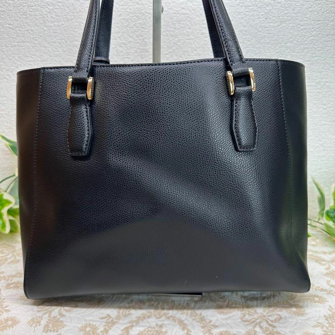 Samantha Thavasa(サマンサタバサ)の未使用美品✨サマンサタバサ　2wayショルダーバッグ　ななめ掛け　黒　上品　通勤 レディースのバッグ(ショルダーバッグ)の商品写真