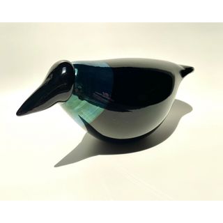 イッタラ(iittala)のOiva Toikka Nuutajarvi Crow オイバ・トイッカ (置物)