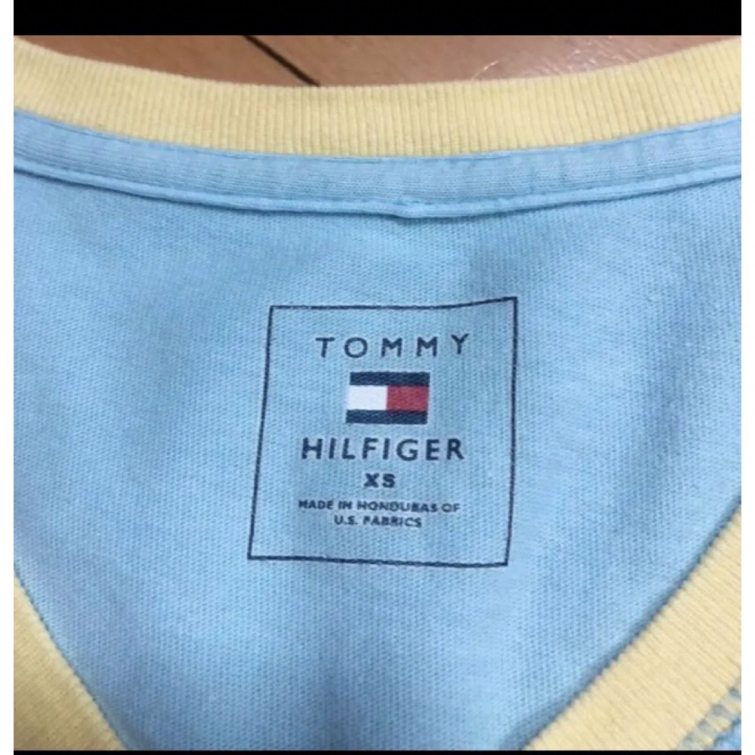 TOMMY HILFIGER(トミーヒルフィガー)のトミーヒルフィガーVネックコットンT レディースのトップス(Tシャツ(半袖/袖なし))の商品写真