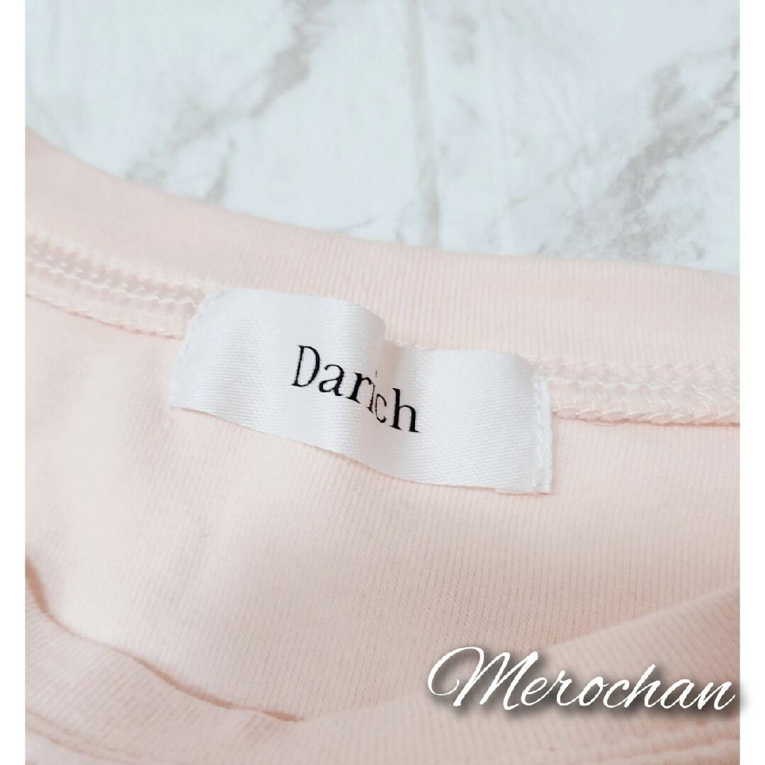 Darich(ダーリッチ)のDarich︎♥︎DARLINGビッグロングTシャツ レディースのトップス(Tシャツ(長袖/七分))の商品写真