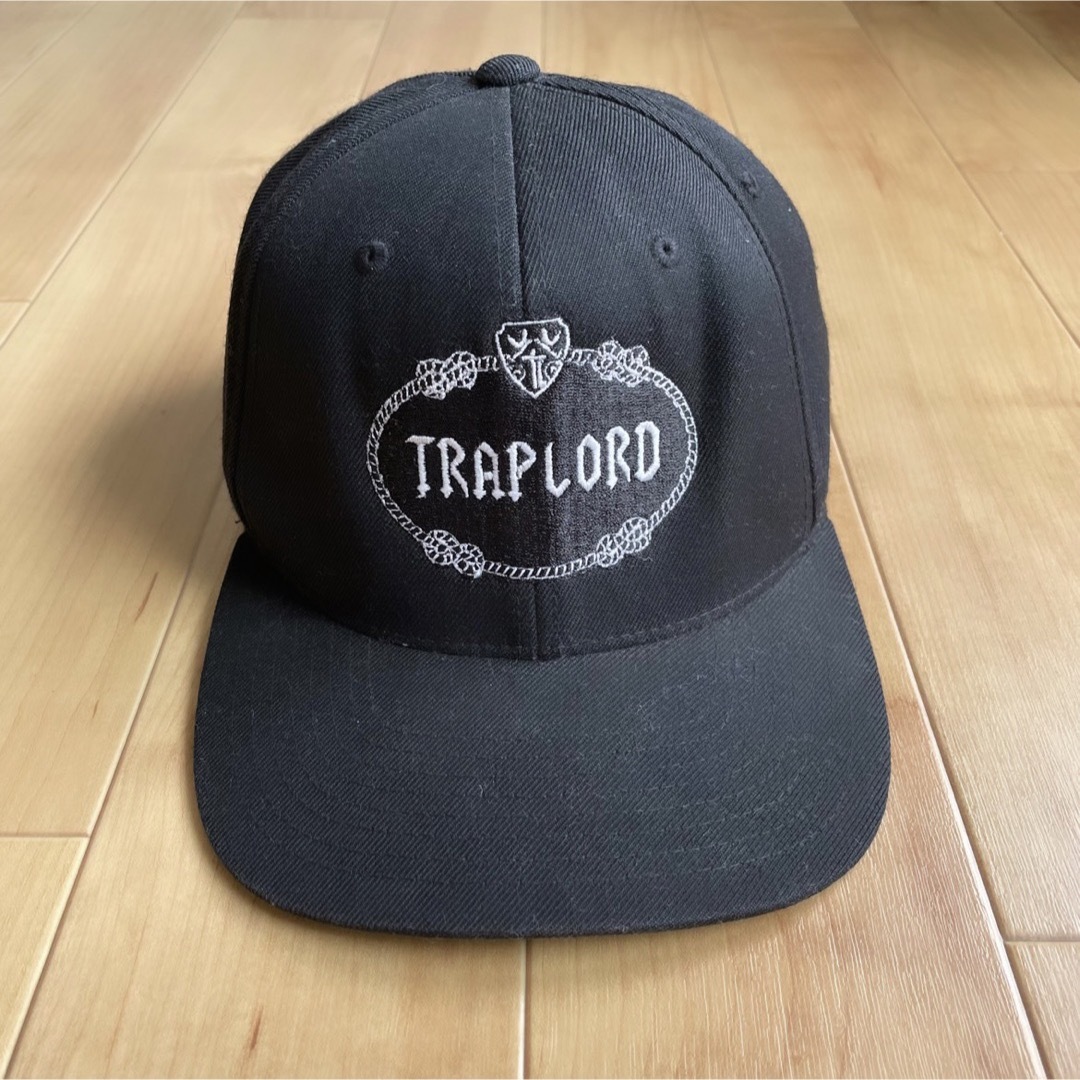 TRAPLORD ロゴ スナップバック キャップ 人気 黒 A$AP 着用 レア