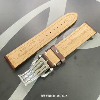 14【437X 22mm】BREITLING ブライトリング カーフレザーベルト