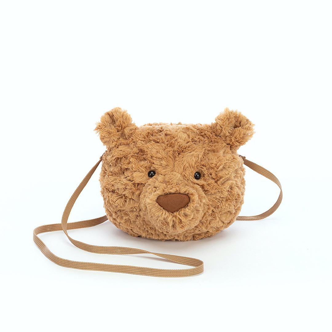 JELLY CAT(ジェリーキャット)の新品タグ付き　ジェリーキャット Bartholomew bear bag バッグ エンタメ/ホビーのおもちゃ/ぬいぐるみ(ぬいぐるみ)の商品写真