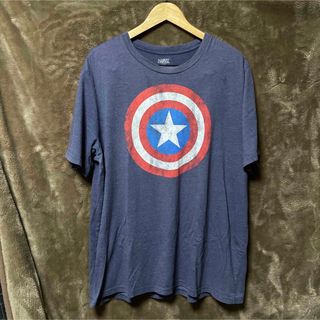 マーベル(MARVEL)のアメリカ購入 希少 MARVEL マーベル Tシャツ キャプテンアメリカ(Tシャツ/カットソー(半袖/袖なし))