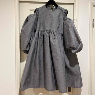セシリーバンセン ジャネッサドレス グレー 8