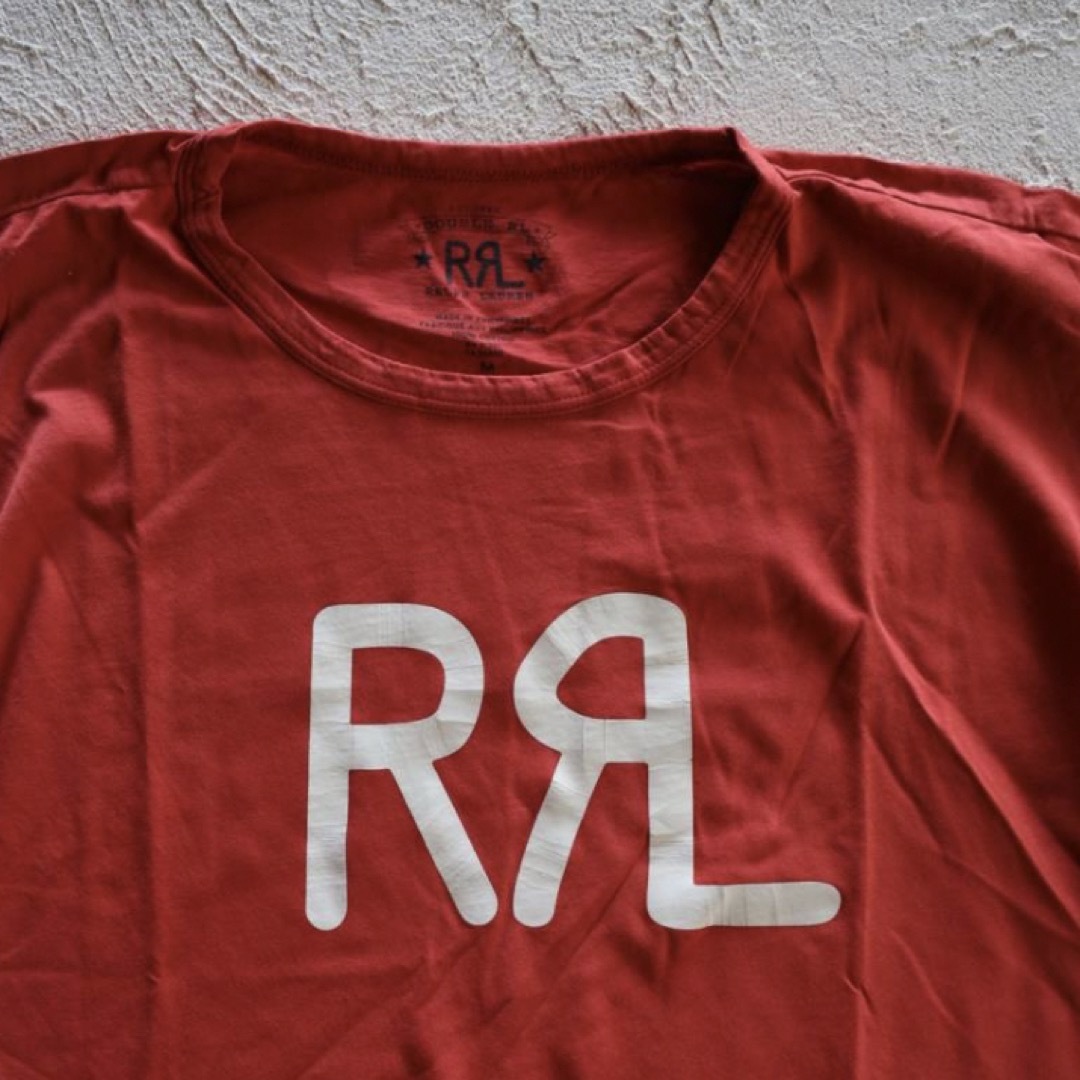 RRL(ダブルアールエル)の新品*RRL*ロゴ ジャージー グラフィック Tシャツ*M*　ダブルアールエル  メンズのトップス(Tシャツ/カットソー(半袖/袖なし))の商品写真