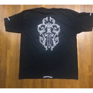 希少！美品！CHROME HEARTS クロムハーツ XL Wネーム　コラボ