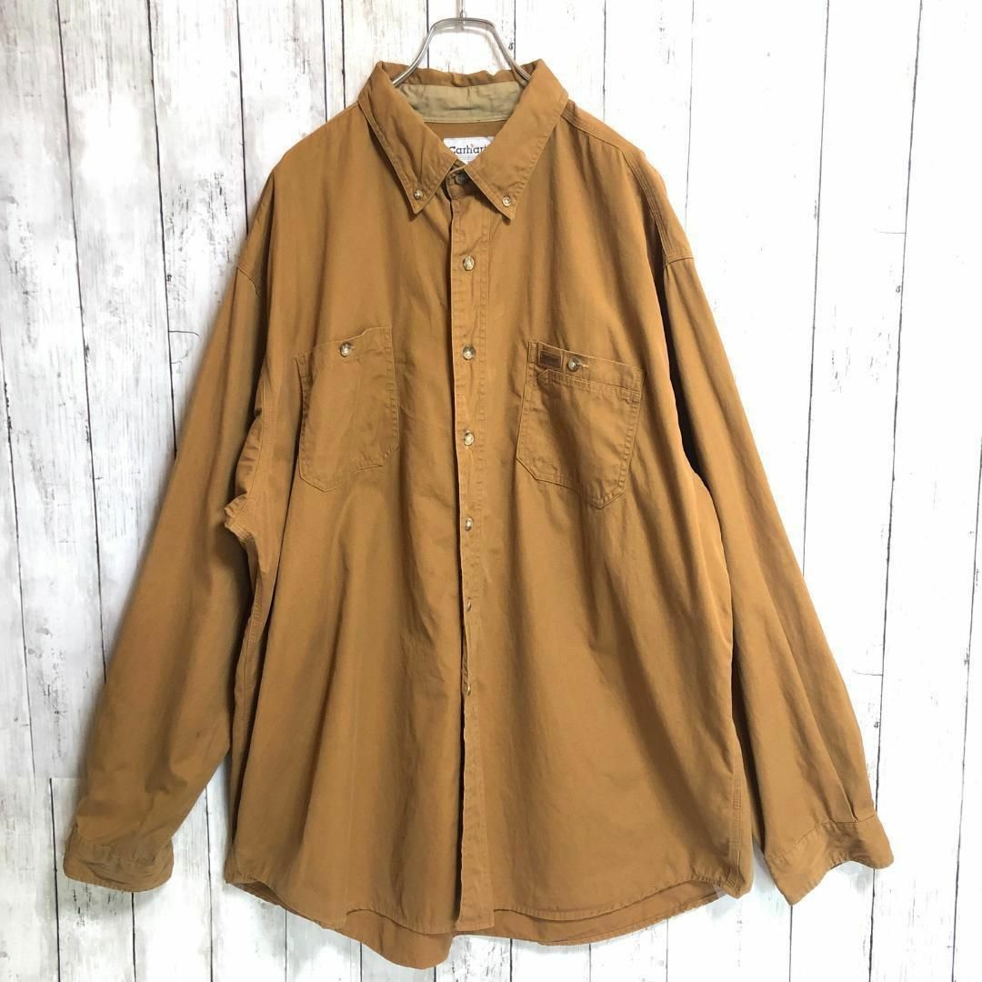 carhartt - 【トールサイズ】カーハート 長袖BD ワークシャツ ...