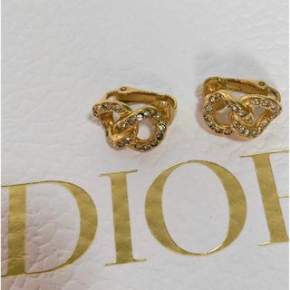 Christian Dior - 【美品】Christian Dior イヤリング ラインストーン