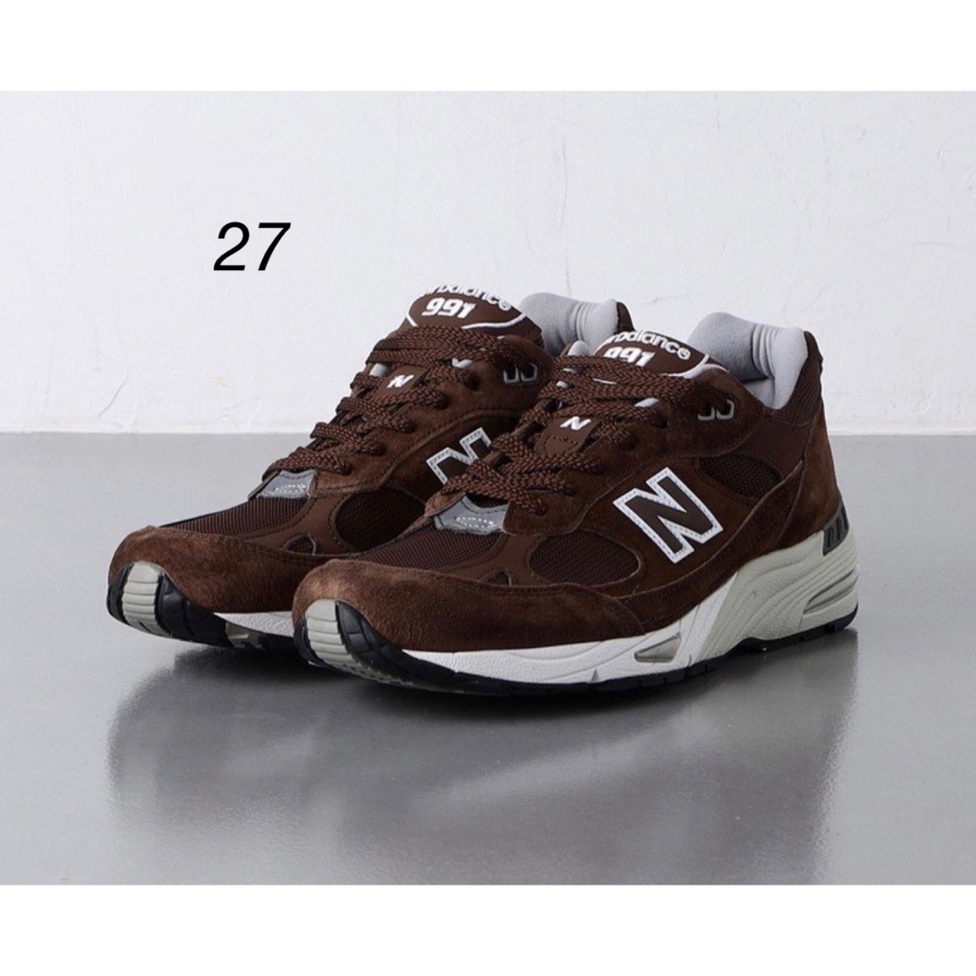 New Balance 991 Brown M991BGW