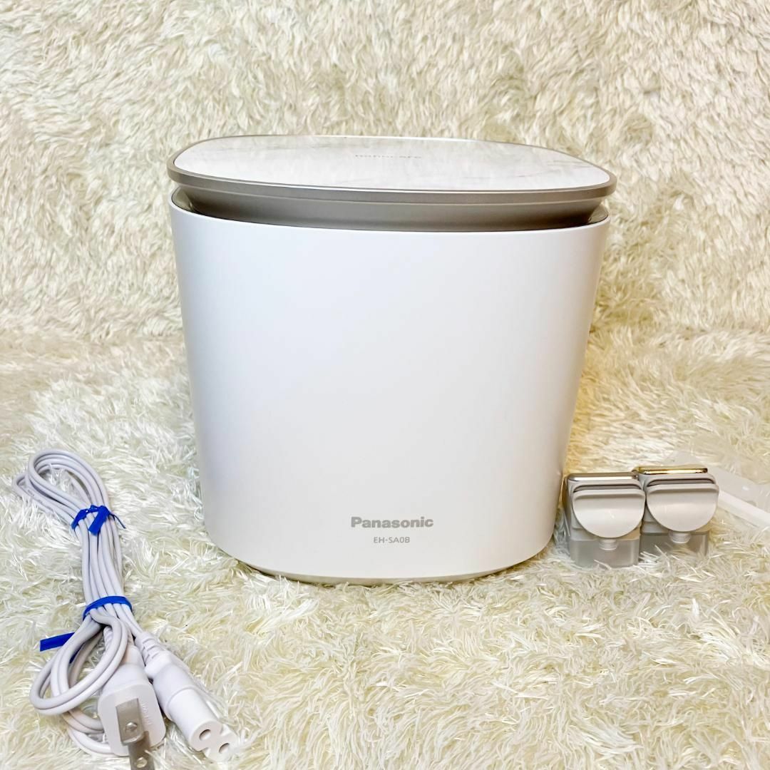 Panasonic - 美品 Panasonic 2回使用 スチーマーナノケア 美顔器 EH