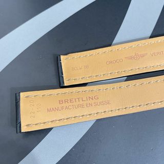 31 744P 22mm BREITLING ブライトリング クロコレザーベルト