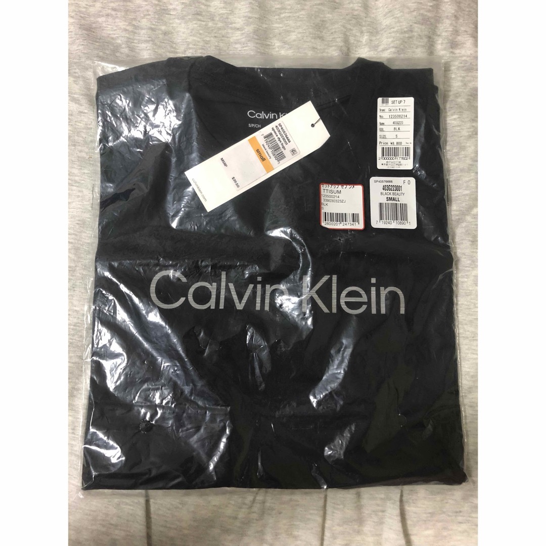 Calvin Klein(カルバンクライン)のCalvin Klein カルバンクライン ロゴ Tシャツ Sサイズ メンズのトップス(Tシャツ/カットソー(半袖/袖なし))の商品写真