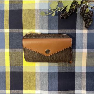 マイケルコース(Michael Kors)の 【35F1GTVD5B BROWN】マイケルコース　コインケース ブラウン(コインケース)