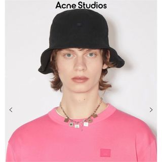 アクネストゥディオズ(Acne Studios)のAcne Studios アクネ ストゥディオズ フェイスパッチ バケットハット(ハット)