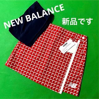 ニューバランスゴルフ(new balance golf)のニューバランスゴルフ　総柄スカート　1 新品です(ウエア)