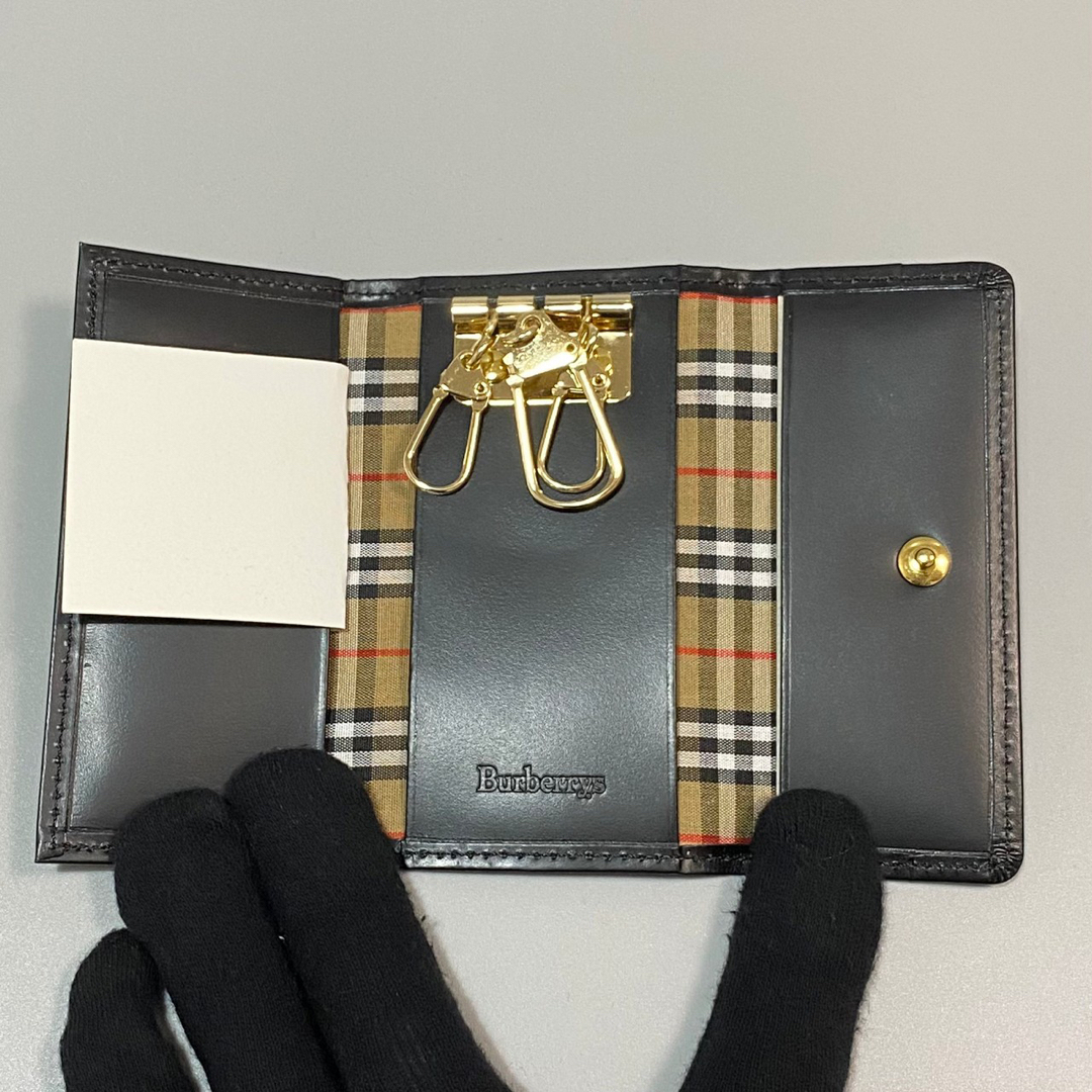 BURBERRY - 未使用 自宅保管 バーバリー ノバチェック キーケース