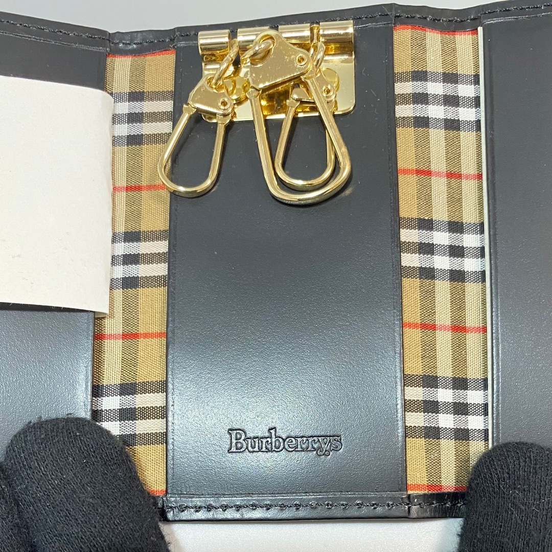 BURBERRY   未使用 自宅保管 バーバリー ノバチェック キーケース