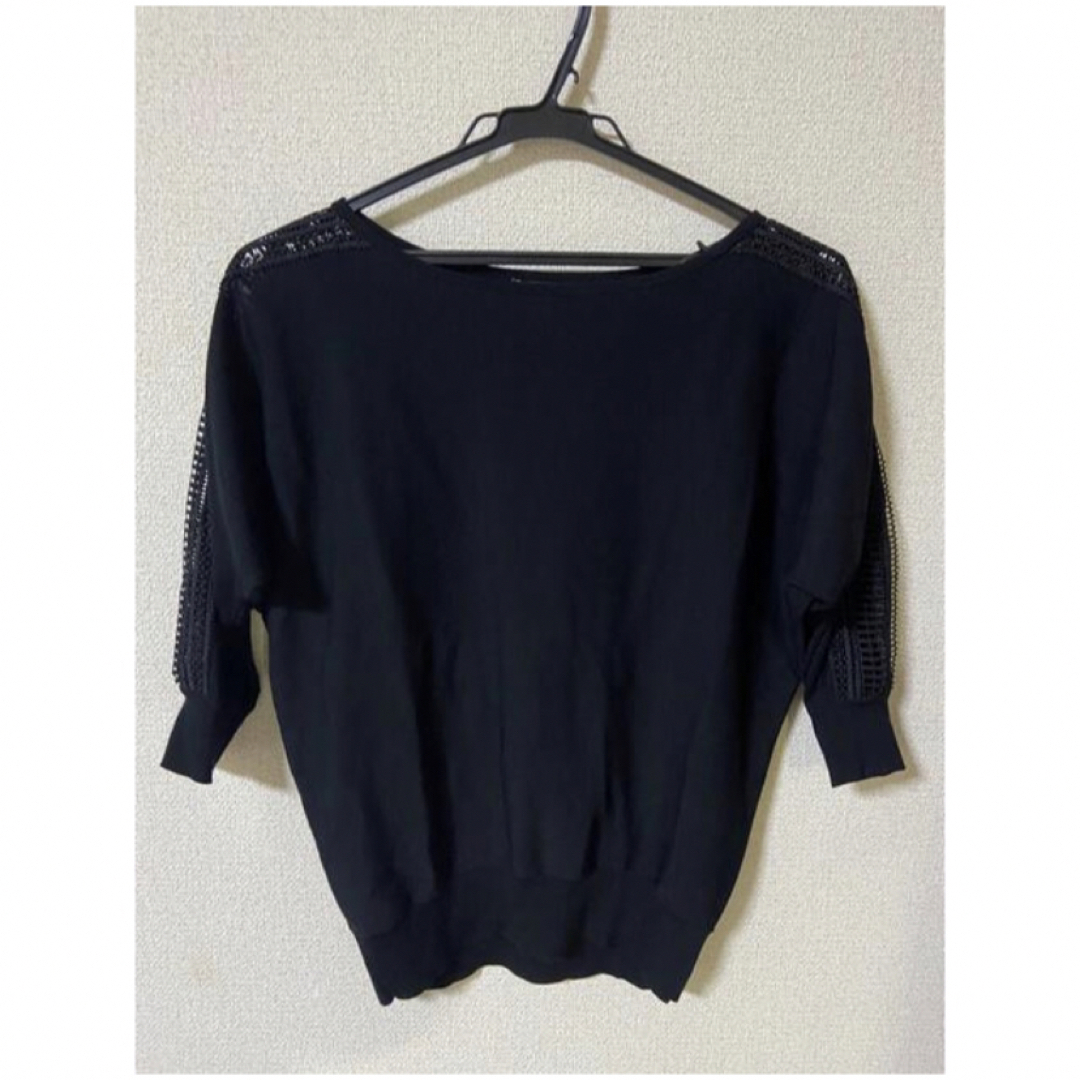 Theory luxe 21ss 袖レース七分袖ニット Theory luxe 21ss 袖レース七分袖ニット