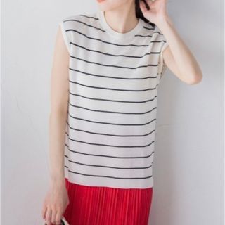 ビッキー(VICKY)のVICKY ボーダーサマーニット size M(Tシャツ/カットソー(半袖/袖なし))