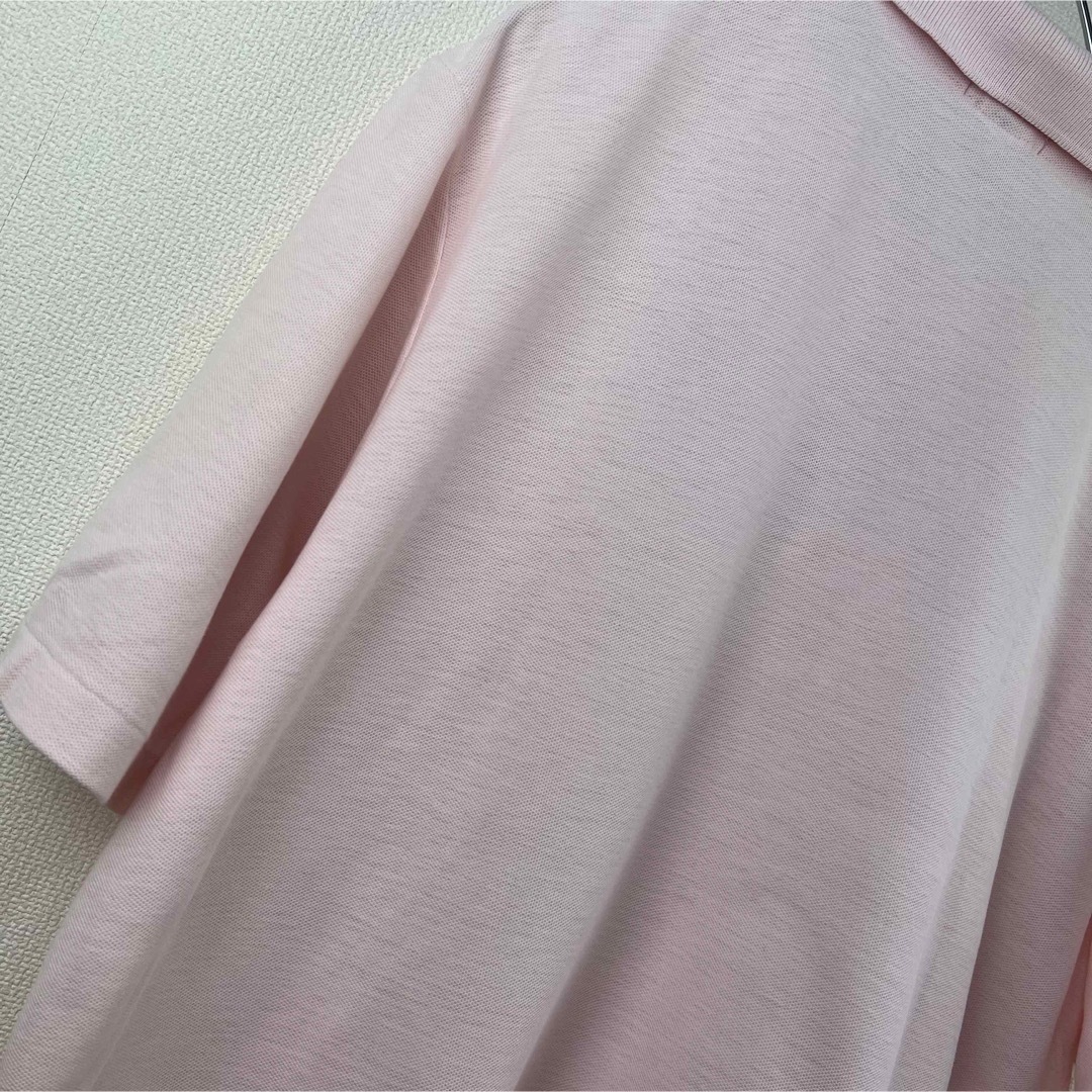 LACOSTE(ラコステ)のizod製　ビンテージ　ラコステ　Lacoste ポロシャツ　ライトピンク　L メンズのトップス(ポロシャツ)の商品写真