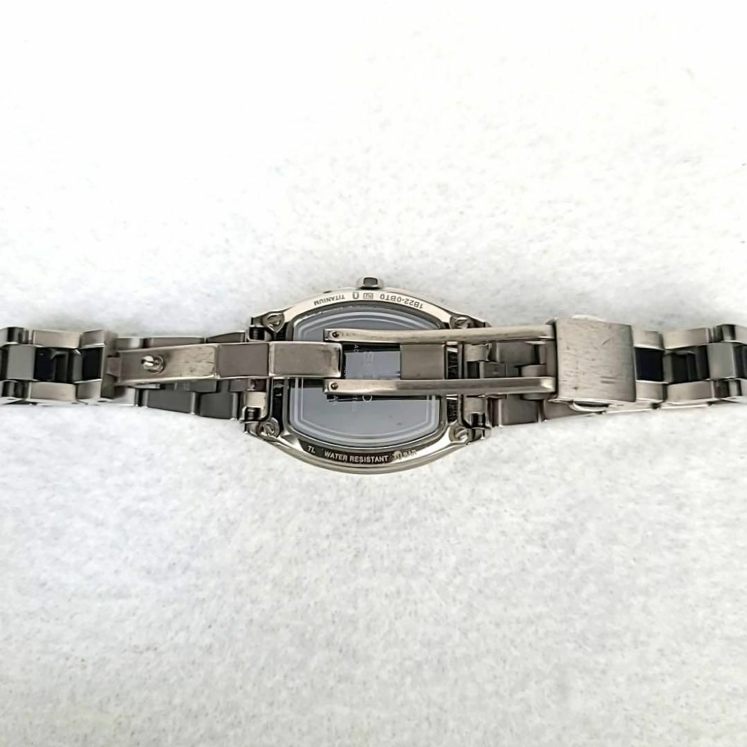 ☆【美品稼働品】SEIKO ルキア チタン ピンク文字盤 デイト トノー型