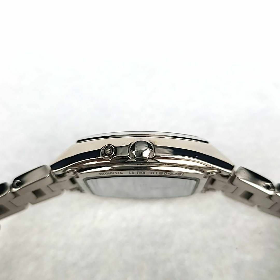 ☆【美品稼働品】SEIKO ルキア チタン ピンク文字盤 デイト トノー型