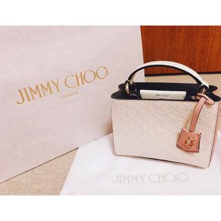 ジミーチュウ(JIMMY CHOO)のJIMMY CHOO 美品　トップハンドルミニバッグ(ショルダーバッグ)