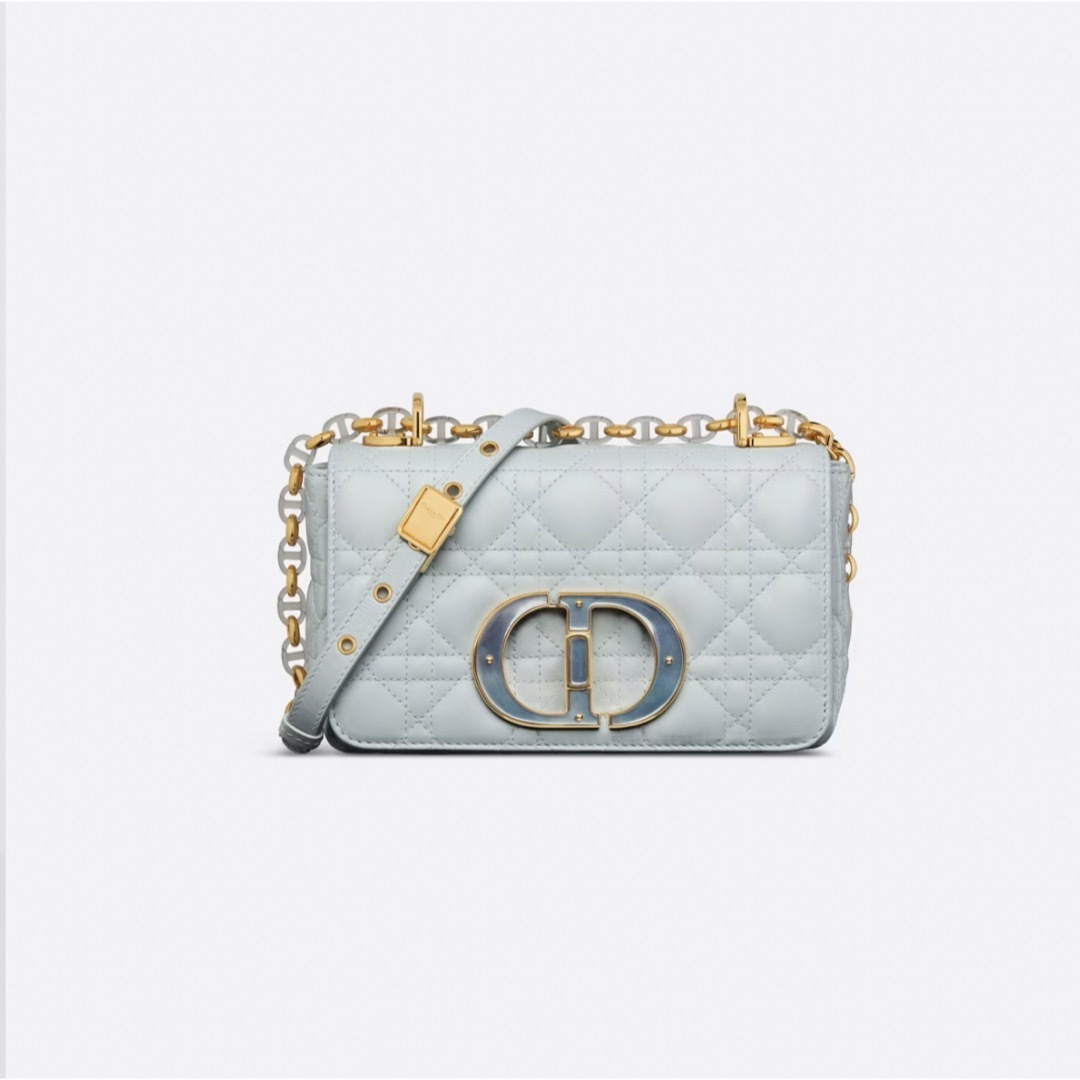 新作 新品 DIOR CARO スモールバッグ プラシッドブルー ブルー | フリマアプリ ラクマ